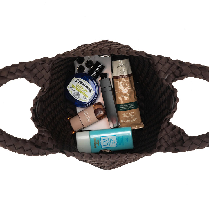 Black Caviar Riviera Chocolate 2 Piece Mini Tote Handbag