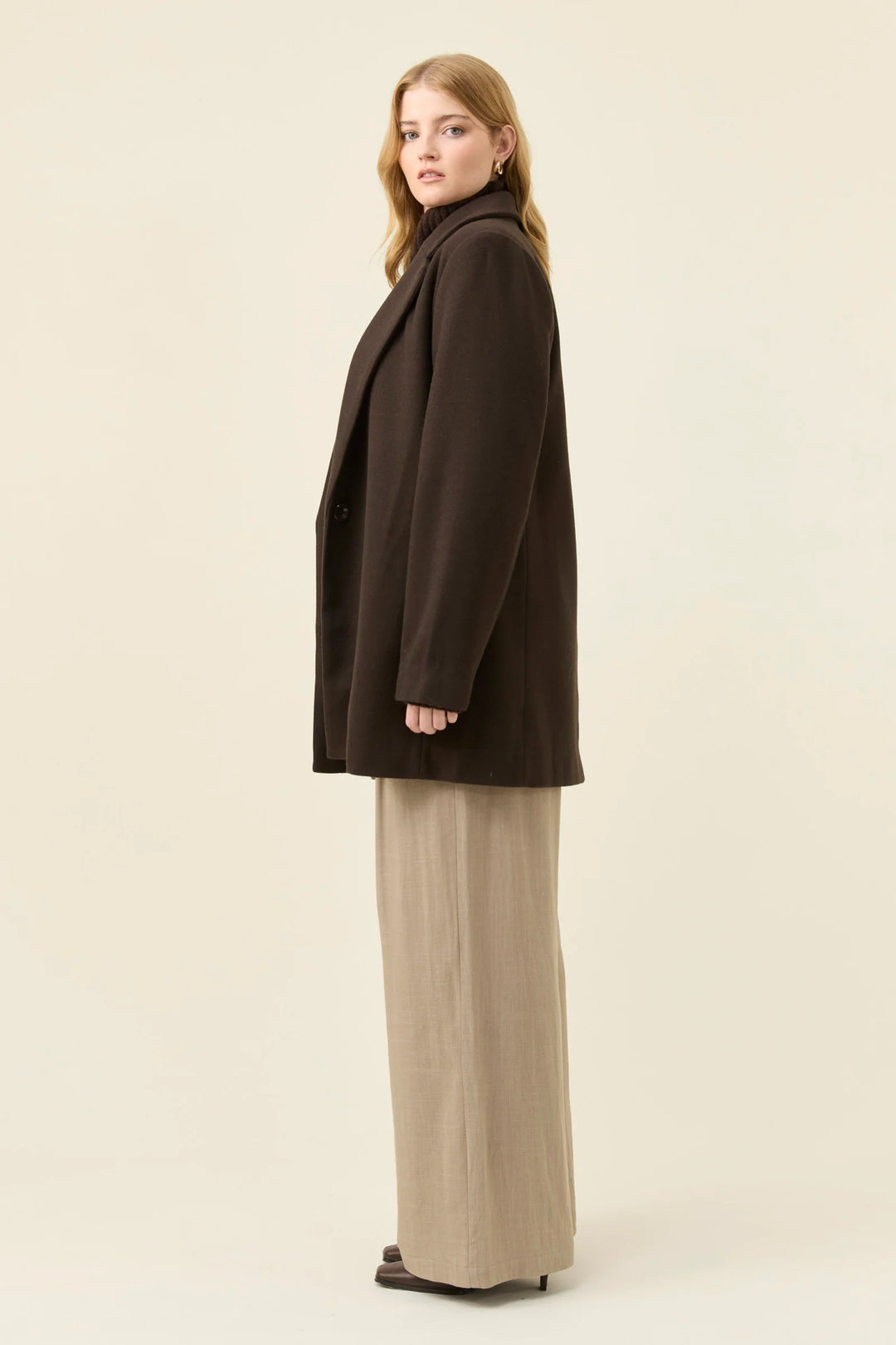 IsleOfMine Kali Coat - Chocolate