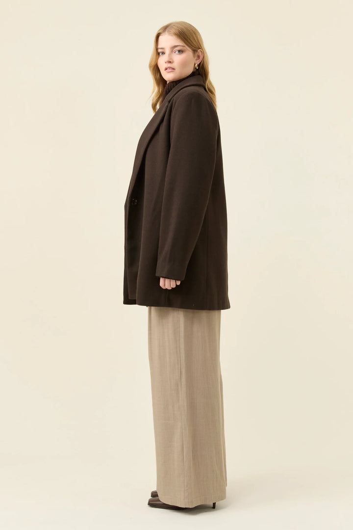 IsleOfMine Kali Coat - Chocolate