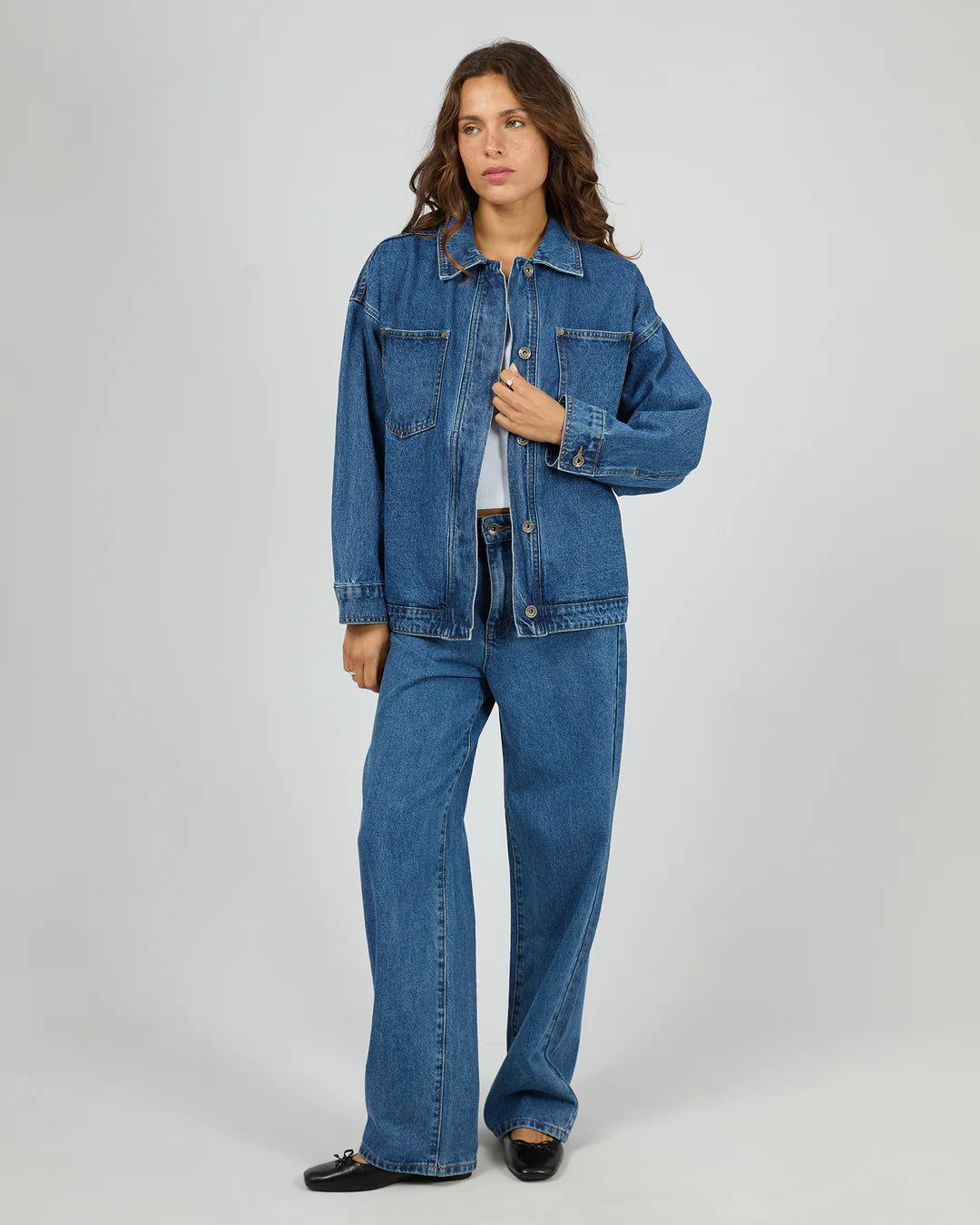 Silent Theory Isla Jacket - Mid Blue