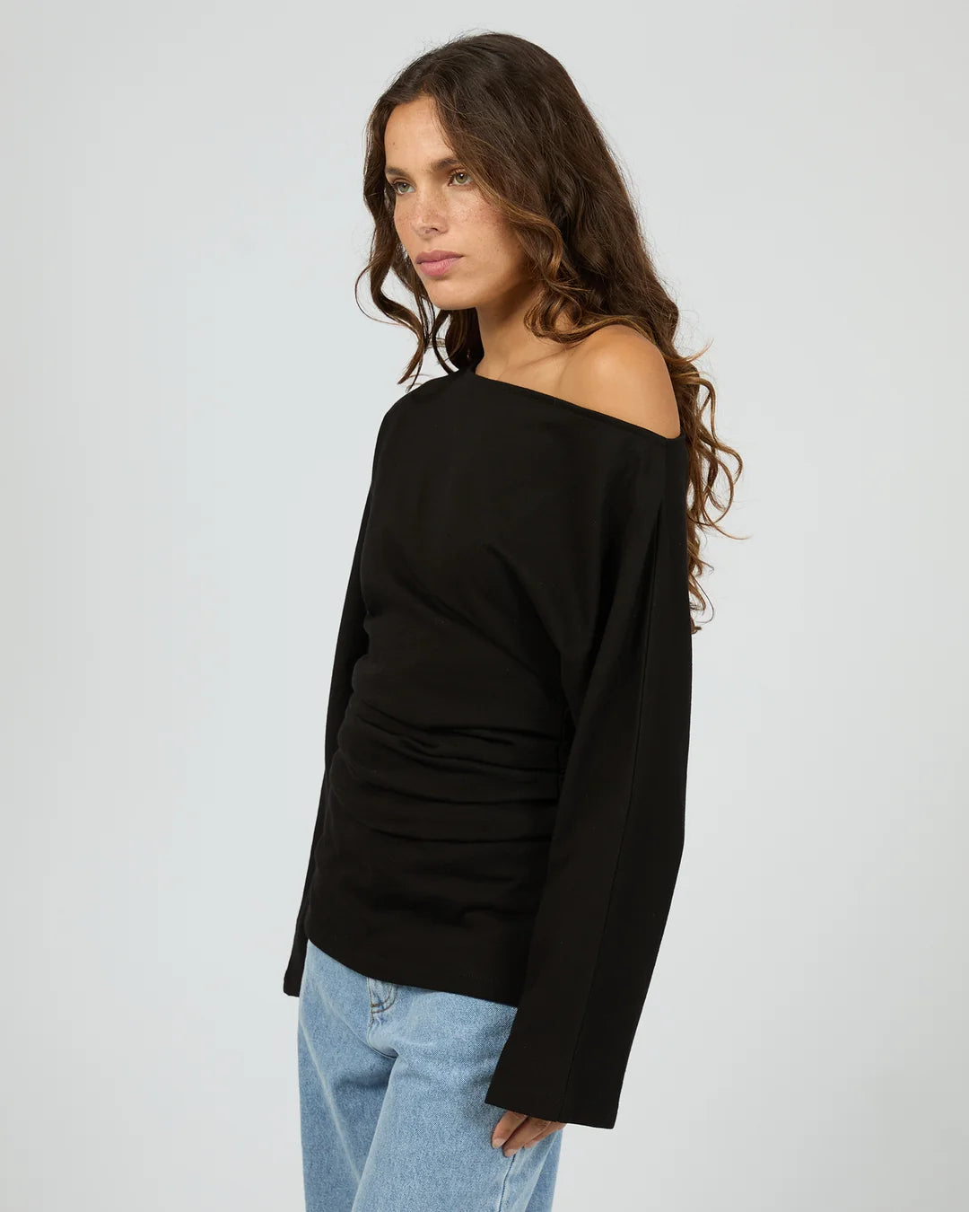 Silent Theory Soho Long Sleeve Tee Black