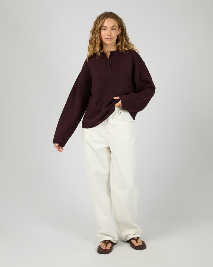All About Eve Fillipa Knit - Wine