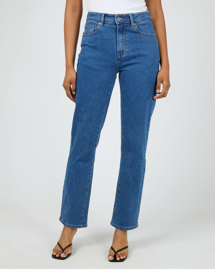 All About Eve Indy Slim Jean - Heritage Blue