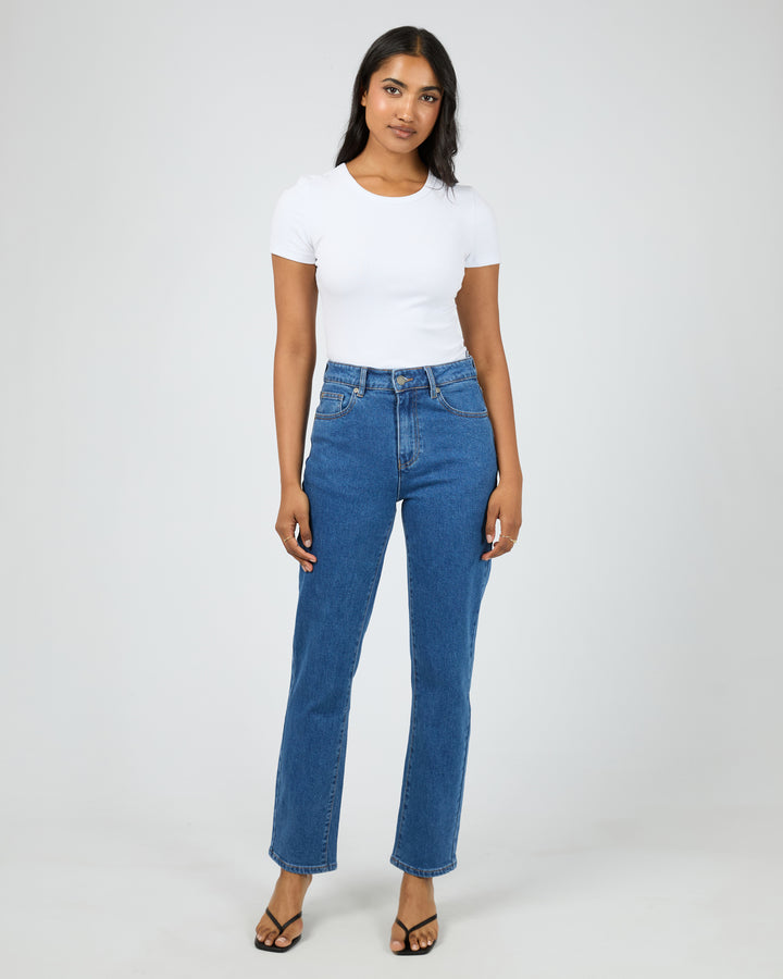 All About Eve Indy Slim Jean - Heritage Blue