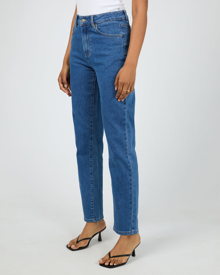 All About Eve Indy Slim Jean - Heritage Blue