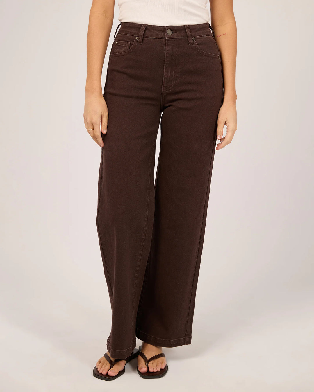 All About Eve Jacqui Wide Leg Brown