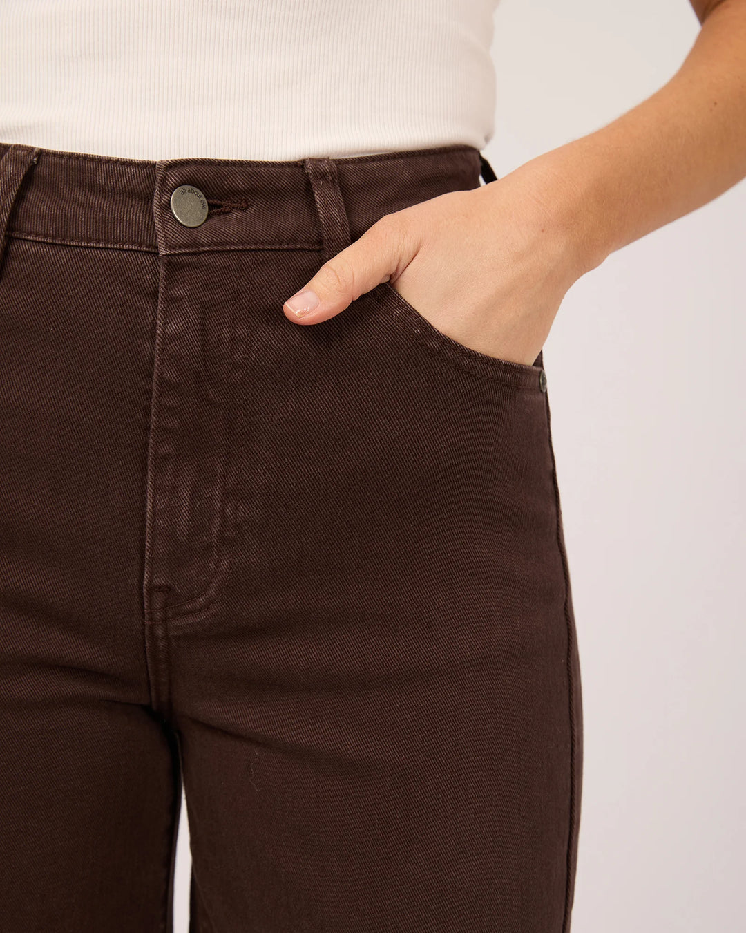 All About Eve Jacqui Wide Leg Brown
