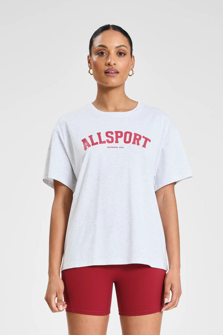 Allfenix All Sport Collegiate Tee - Cherry