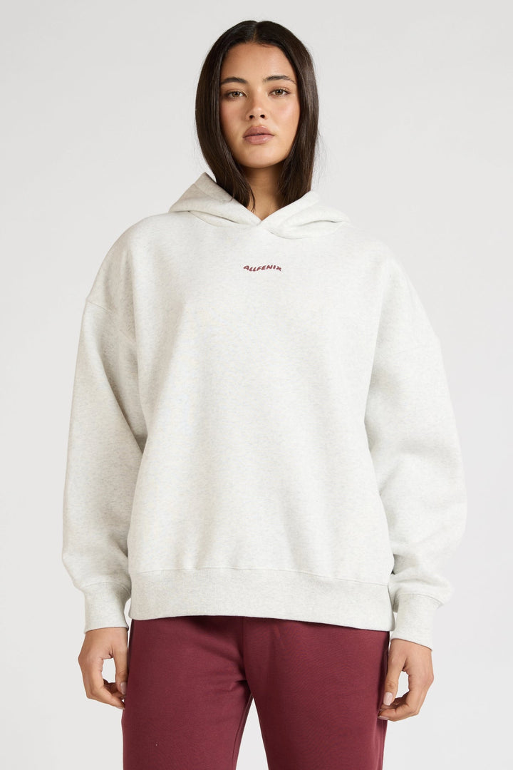 Allfenix Series Hoodie - White Marle
