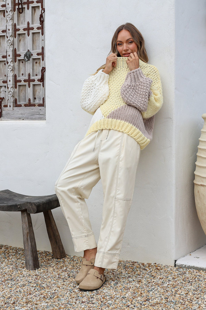 BTL Dina Pants - Cream
