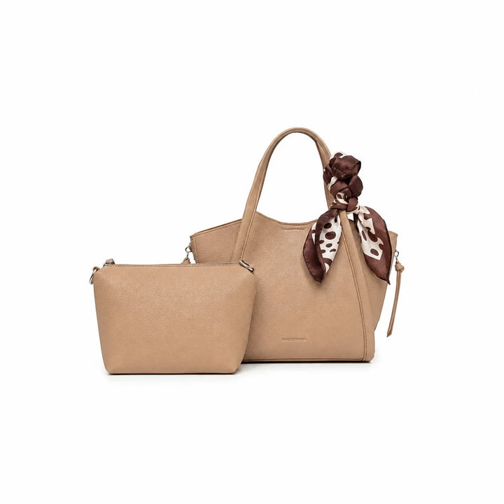 Black Caviar Brie Biscuit 2 Piece Handbag