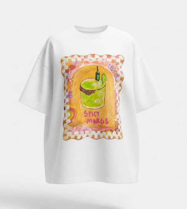 By Frankie Spicy Margs Oversized Tee