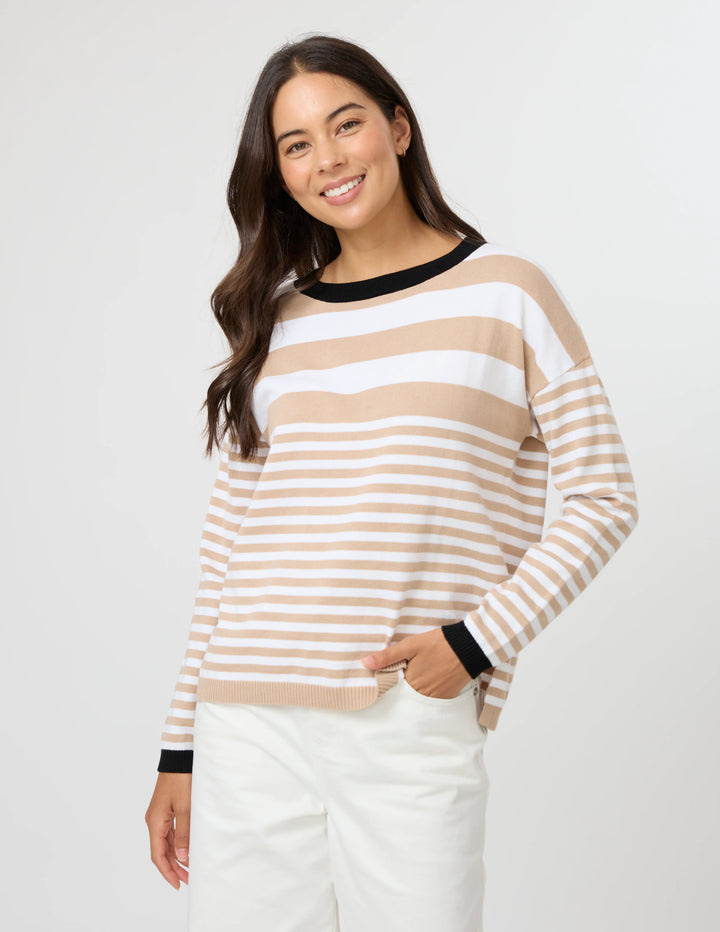 Stella &amp; Gemma High Street Jumper - Sand