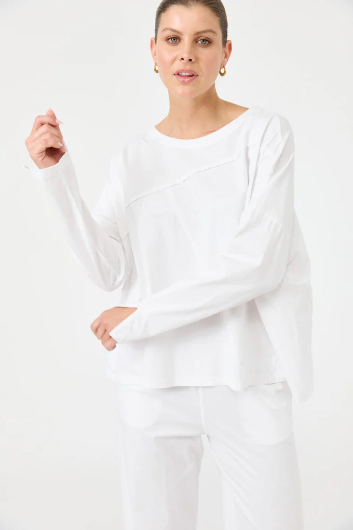 Eb + Ive Studio Traveller Long Sleeve - Salt