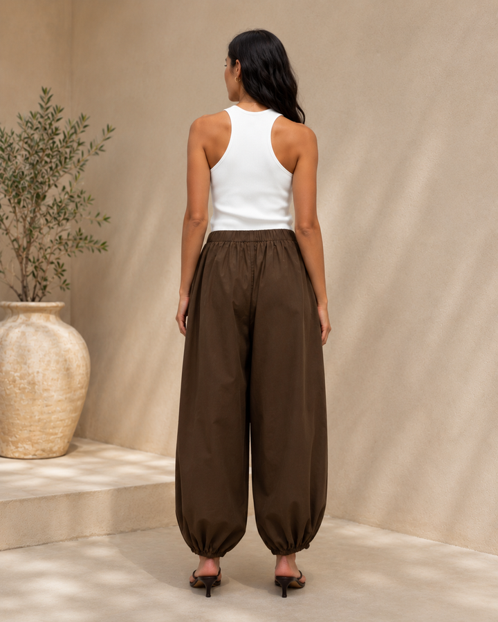 Ebby &amp; I Balloon Pant - Chocolate