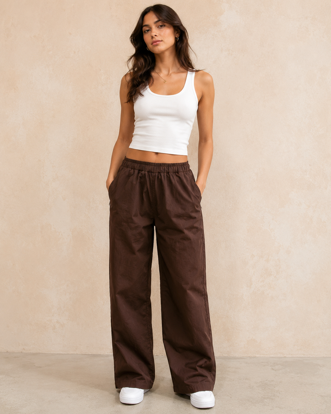 Ebby &amp; I Oasis Denim Pant - Chocolate