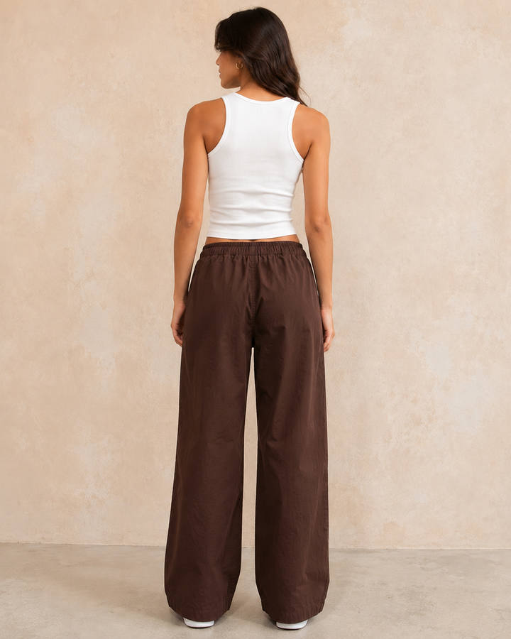 Ebby &amp; I Oasis Denim Pant - Chocolate