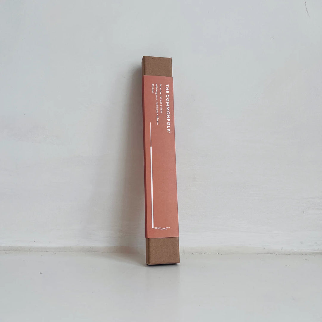 The Commonfolk Incense Sticks - India - Teakwood + Tobacco