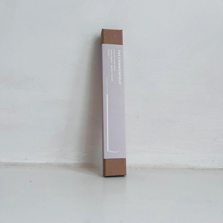 The Commonfolk Incense Sticks - Geranium + Lavender