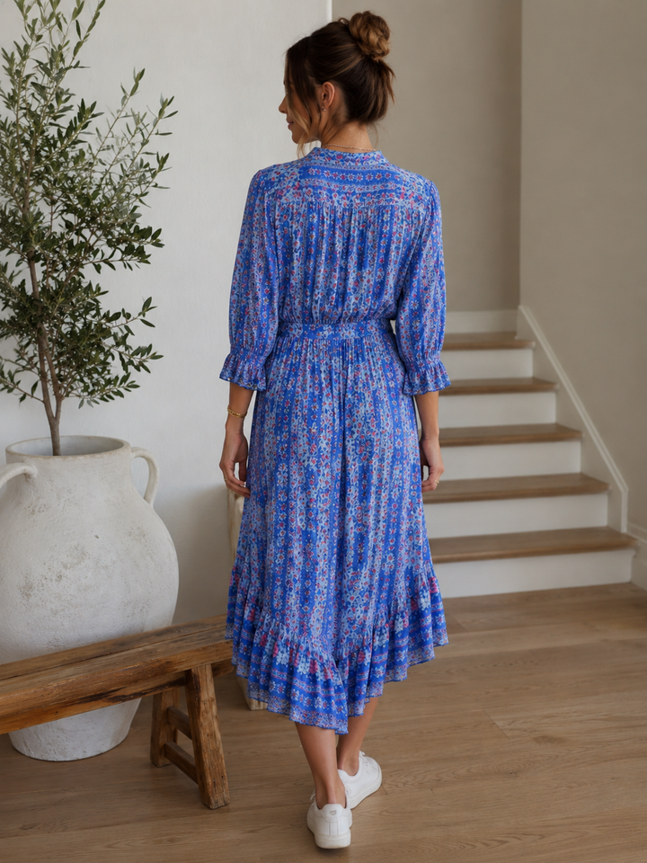 Jaase Kai Print Jasmine Midi Dress