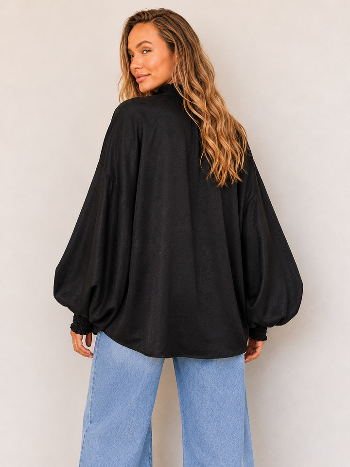 Jatea The Label Portofino Lux Blouse - Black