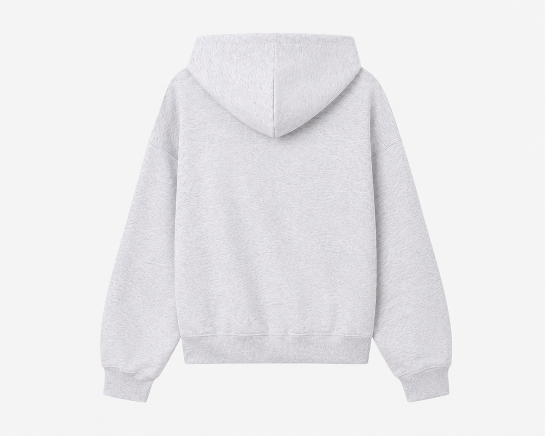 KPKS Keep Positive Keep Smiling Hoodie – Grey Marle