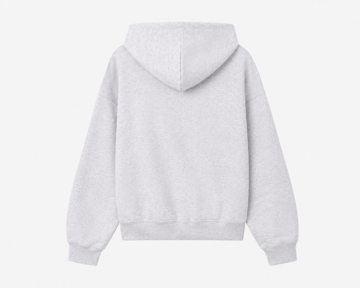 KPKS Keep Positive Keep Smiling Hoodie – Grey Marle