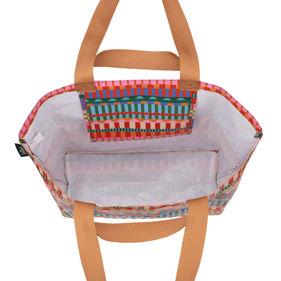 Kollab Beach Bag - Blocks &amp; Stripe