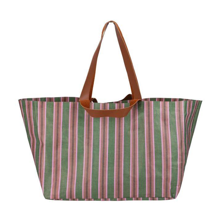 Kollab Beach Bag - Forest Stripe