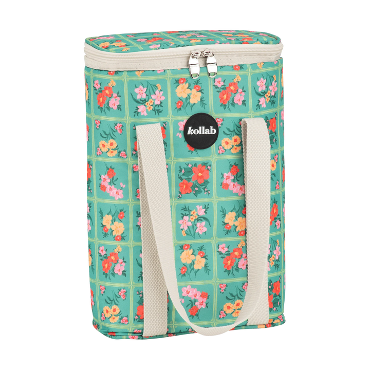 Kollab Wine Cooler Bag - Vintage Patch