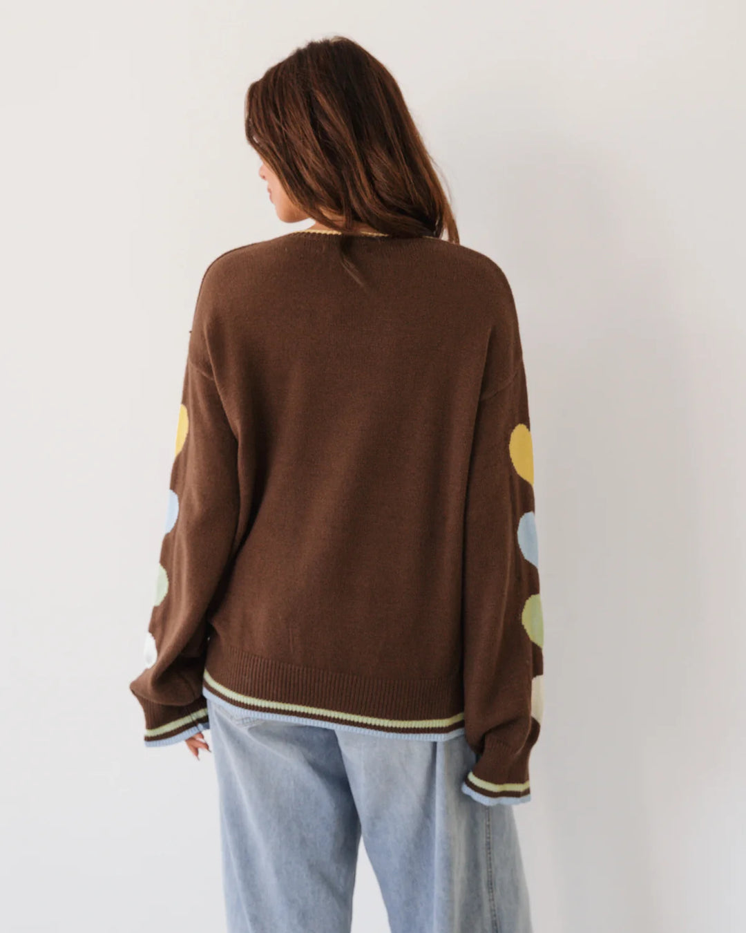 Label of Love Jumper - Heart Sleeve