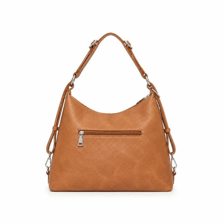 Black Caviar Martha Tan 3-in-1 Convertible Bag - Tan