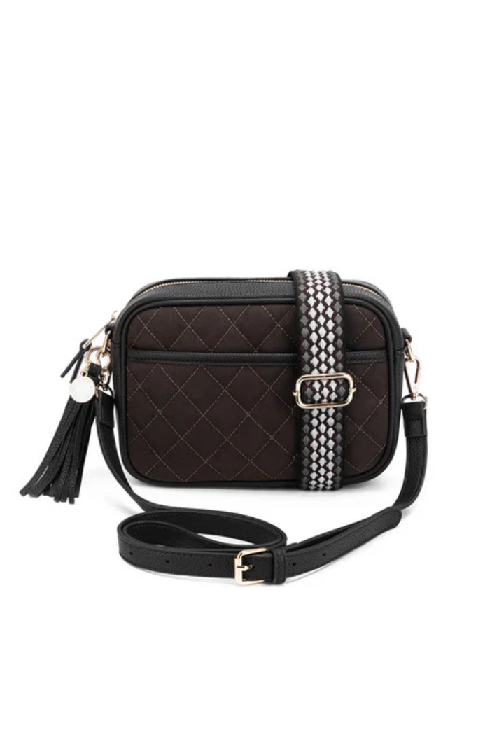 Black Caviar Maxine Crossbody Bag - Coco
