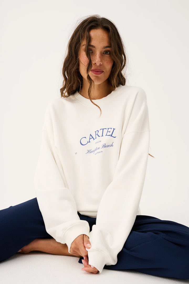 Cartel and Willow Nina Sweater - White Anchor