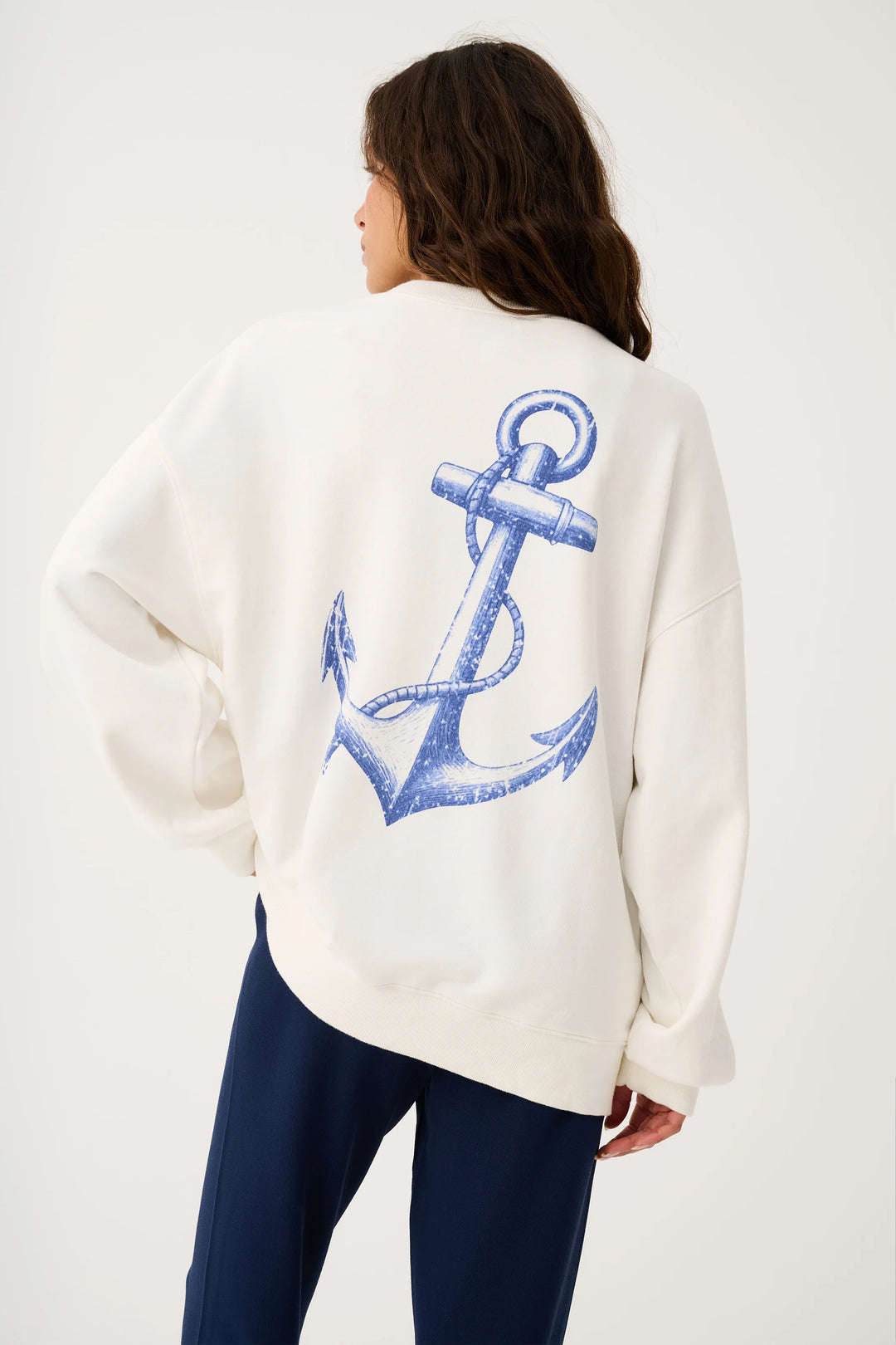 Cartel and Willow Nina Sweater - White Anchor