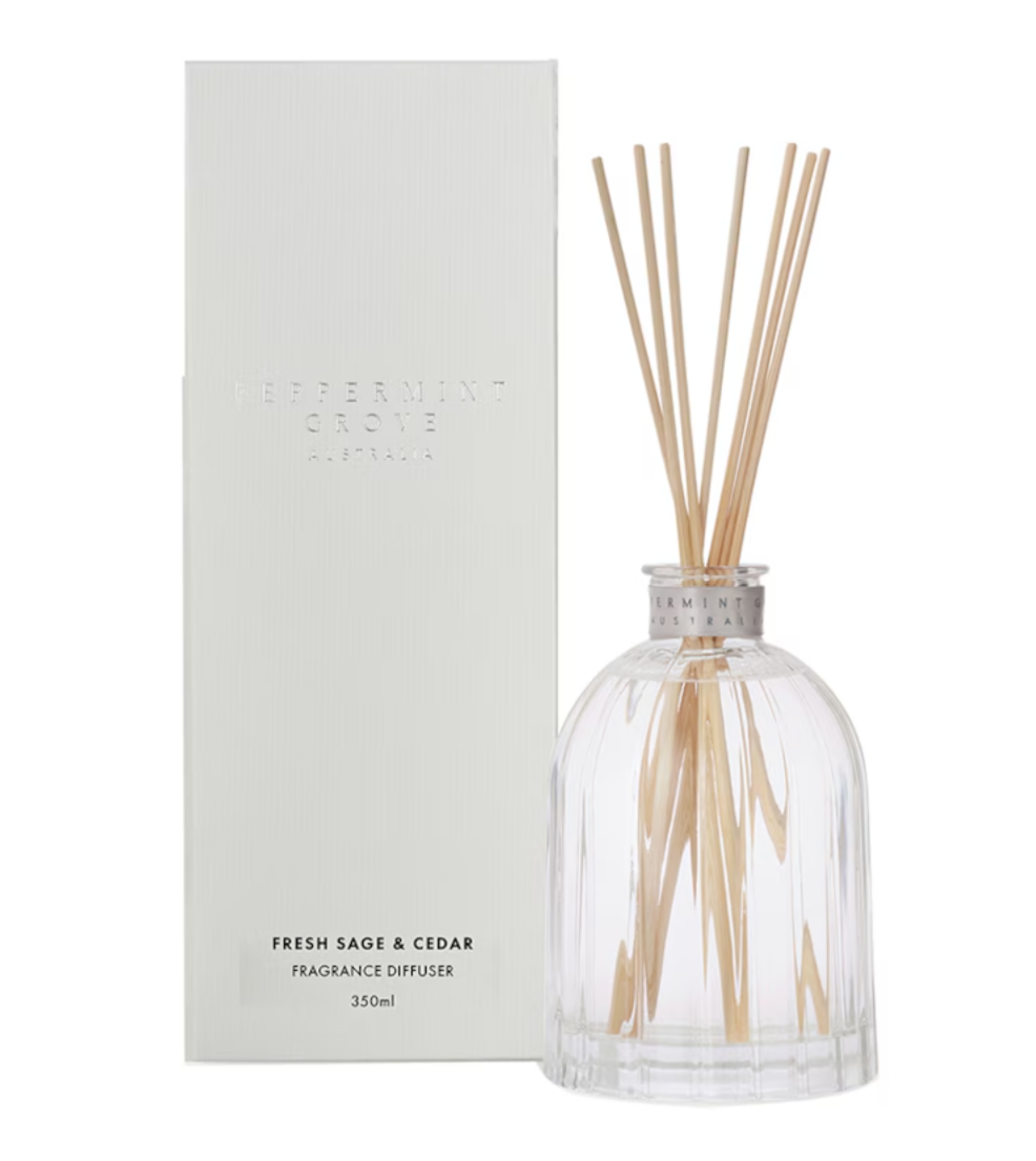 Peppermint Grove Diffuser - Fresh Sage Cedar