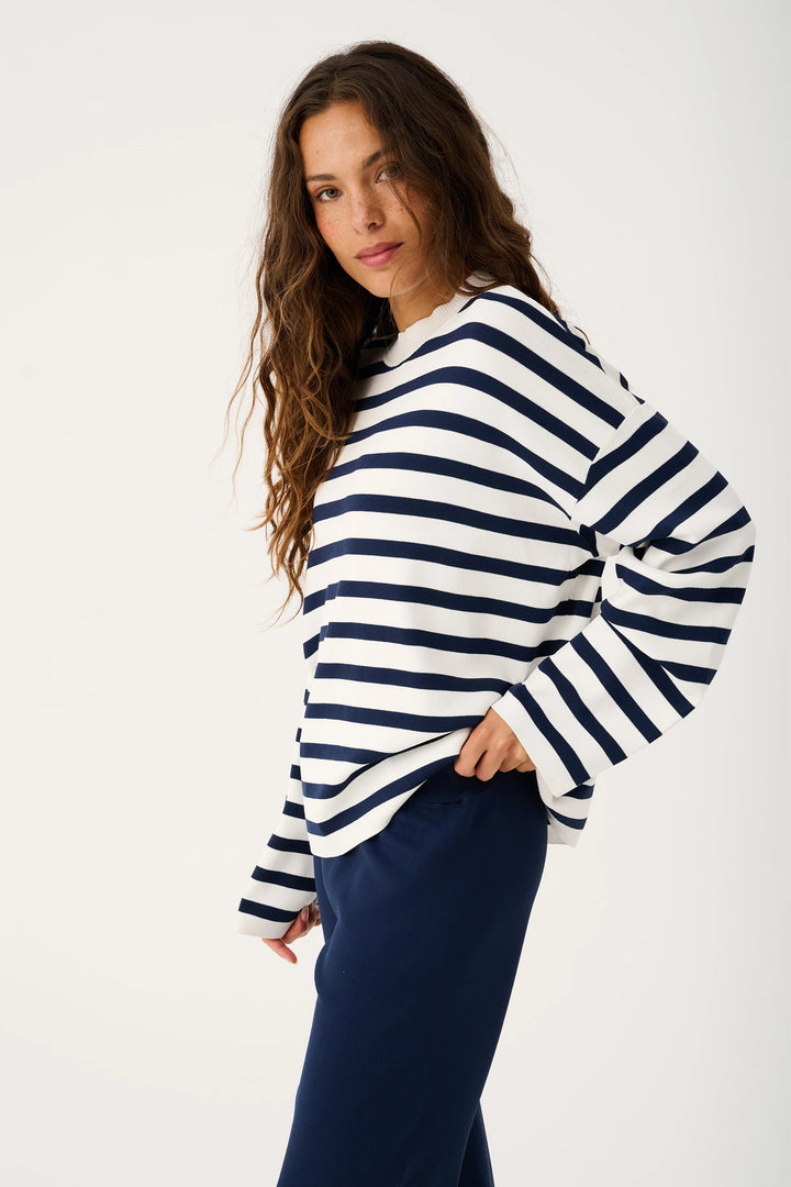Cartel and Willow Rae Knit - Navy