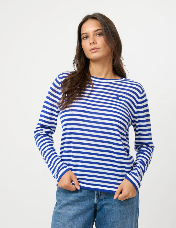 Stella &amp; Gemma Mondo Knit - Cobalt Stripe