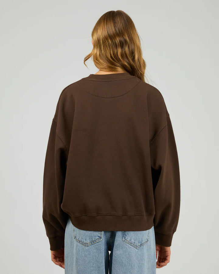 Silent Theory Silent Luxe Crew - Chocolate