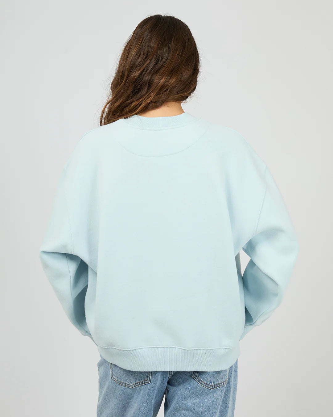 Silent Theory Silent Luxe Crew - Light Blue