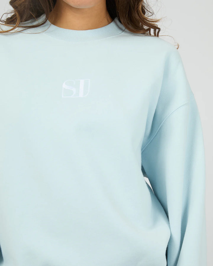 Silent Theory Silent Luxe Crew - Light Blue