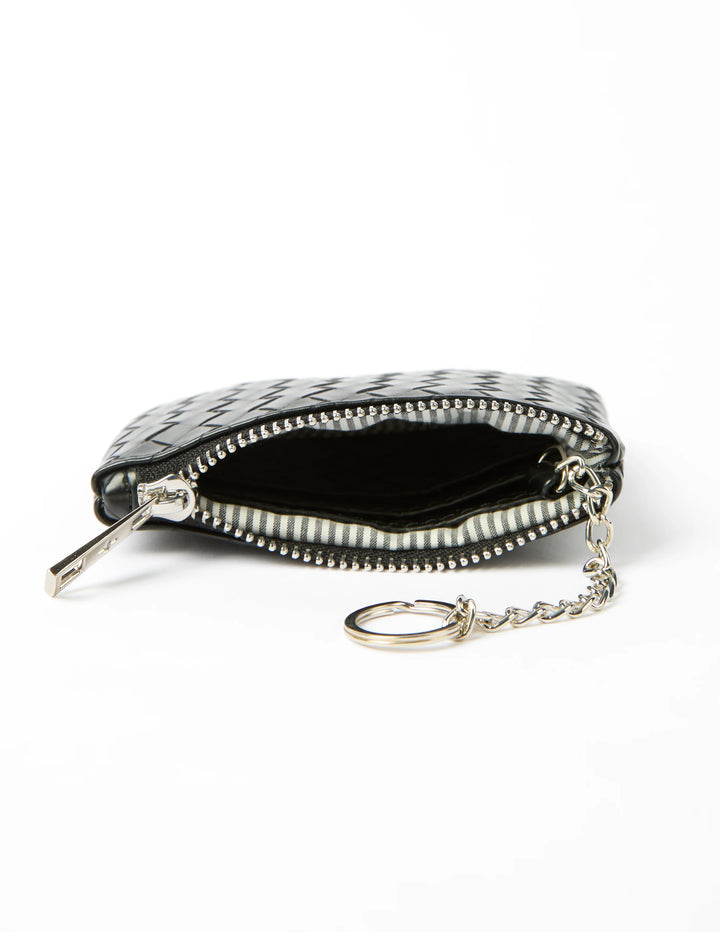 Stella &amp; Gemma Logo Coin Purse - Black