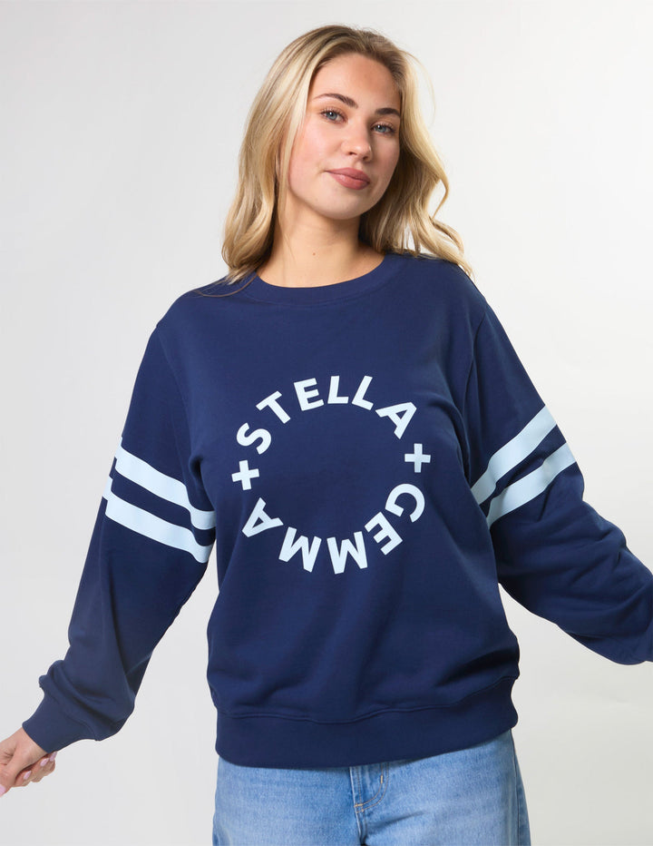 Stella &amp; Gemma Essential Crew Rotation - Navy