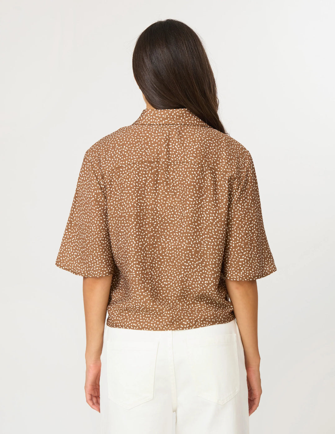 Stella &amp; Gemma Essentials Why Knot Blouse - Wildwood Spot