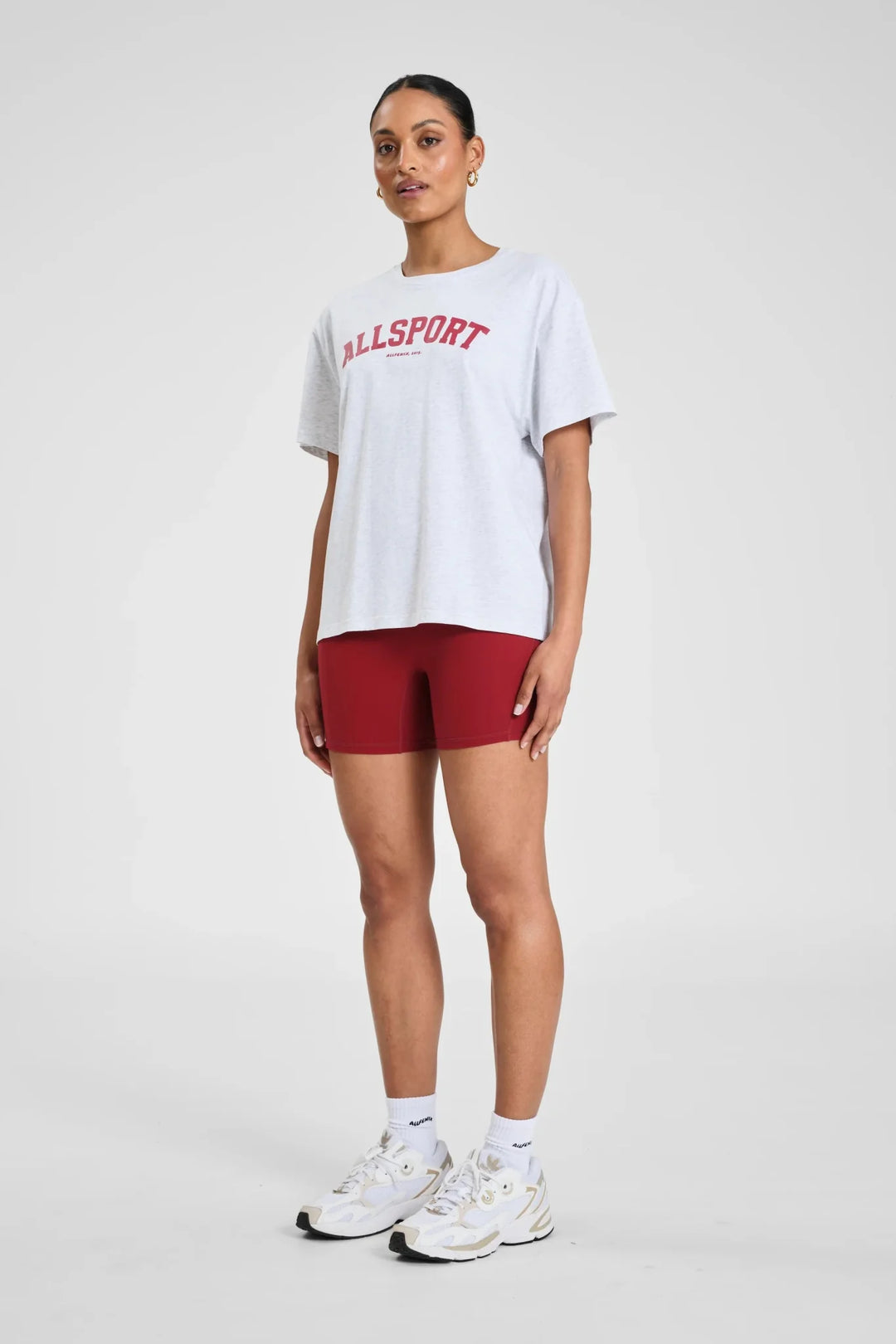 Allfenix All Sport Collegiate Tee - Cherry