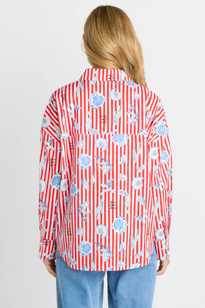 Betty Basics Amalfi Shirt - Amalfi Print