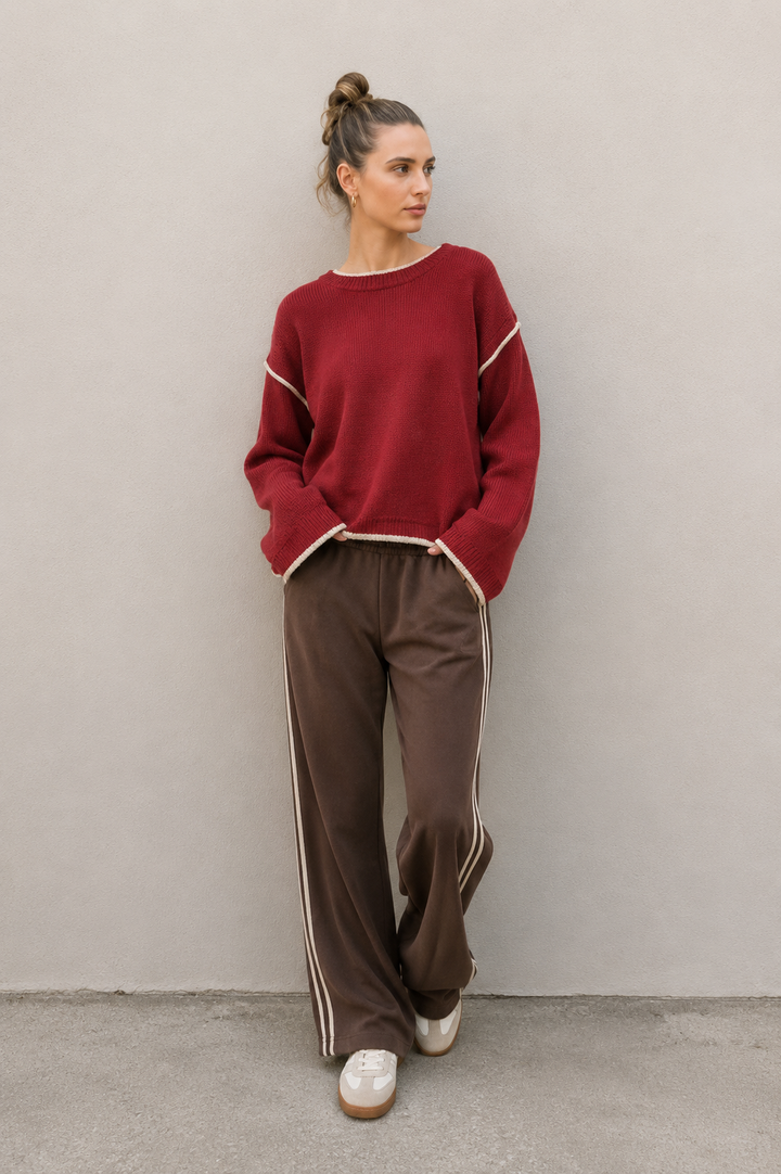 Aubrieta The Label Red Knit
