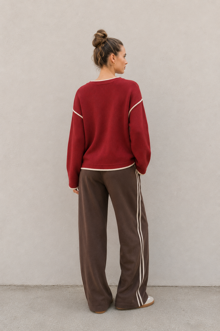Aubrieta The Label Red Knit