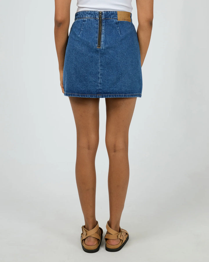 All About Eve Becca Skirt - Heritage Blue
