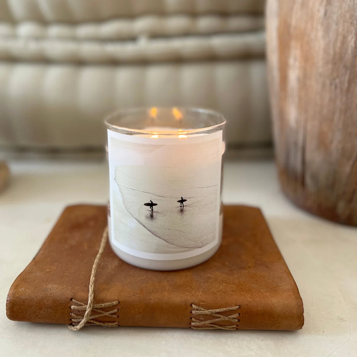 The Commonfolk Surf Sets Soul Candle - Sage + Cedearwood